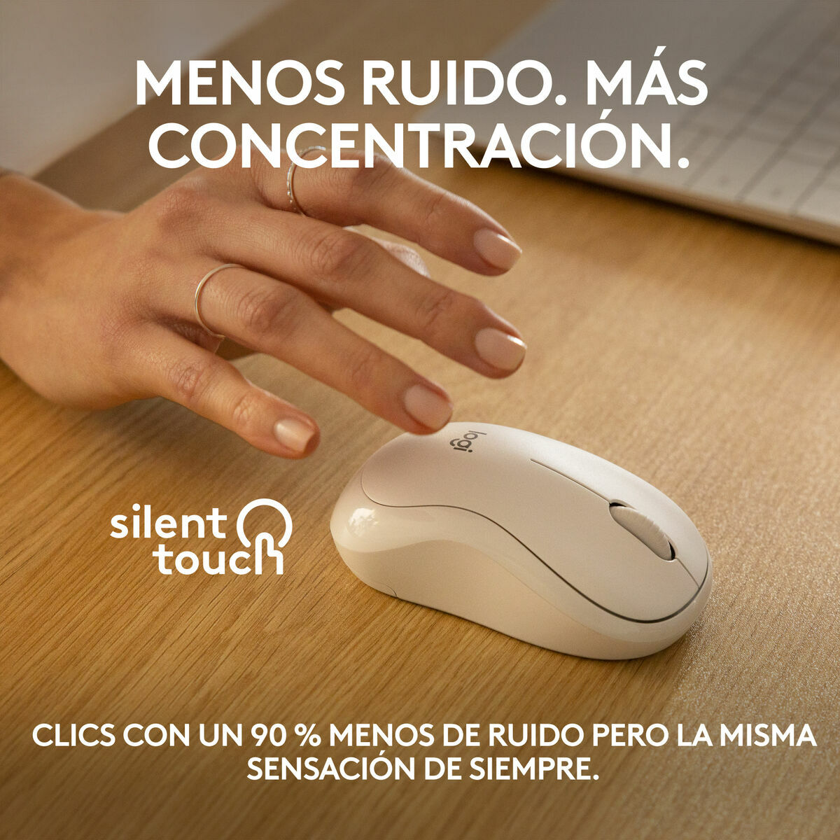 Muis Logitech M240 Wit
